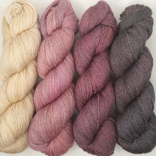Westknits 2025 Mystery MusiKAL set  - French vanilla with berries