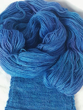 Load image into Gallery viewer, PRE-ORDER: BFL/Silk Lace - Blue heaven