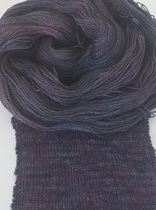 PRE-ORDER: BFL/Silk Lace - Black orchid